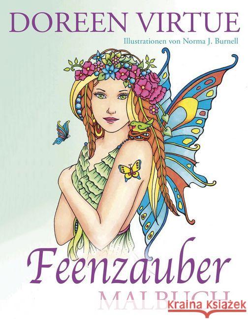 Feenzauber Malbuch Virtue, Doreen 9783957360786 L.E.O. Verlag