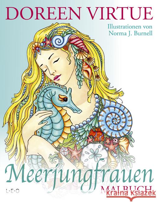 Meerjungfrauen Malbuch Virtue, Doreen 9783957360984 L.E.O. Verlag