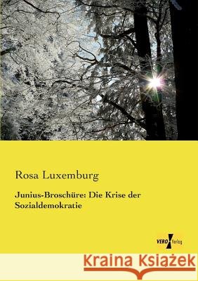 Junius-Broschüre: Die Krise der Sozialdemokratie Rosa Luxemburg 9783957384898 Vero Verlag