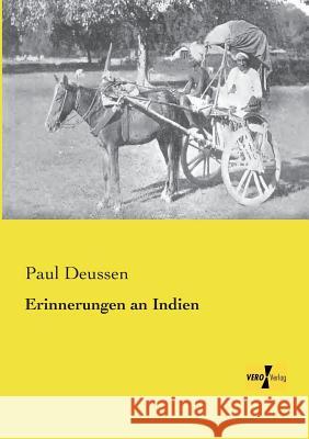 Erinnerungen an Indien Paul Deussen 9783957385390 Vero Verlag