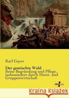 Der gemischte Wald: Seine Begründung und Pflege, insbesondere durch Horst- und Gruppenwirtschaft Karl Gayer 9783957385789