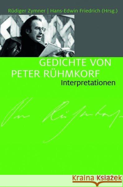 Gedichte Von Peter Rühmkorf: Interpretationen Friedrich, Hans-Edwin 9783957430267