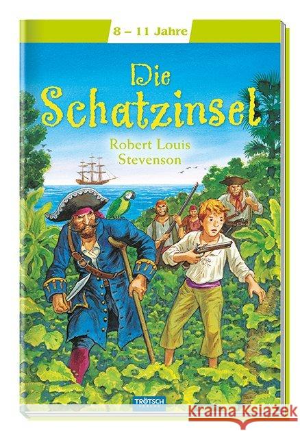 Die Schatzinsel Stevenson, Robert Louis 9783957743763 Trötsch