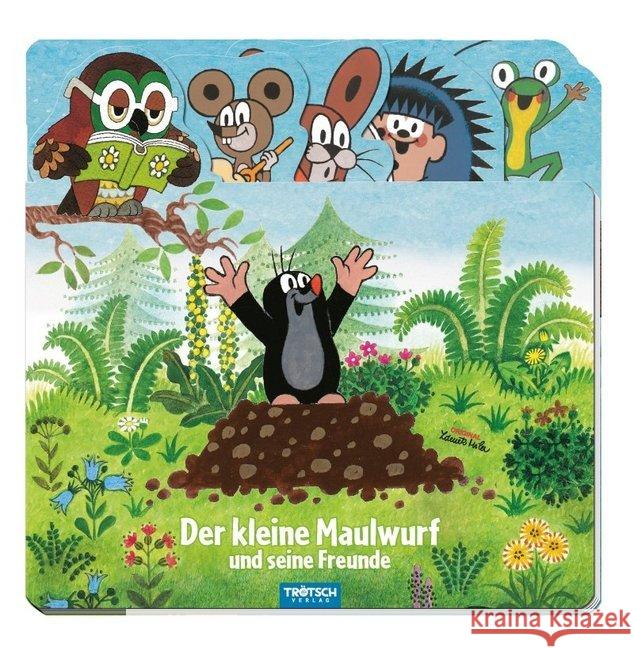 Der kleine Maulwurf und seine Freunde, Registerbuch mit Klappen Miler, Zdenek 9783957746092