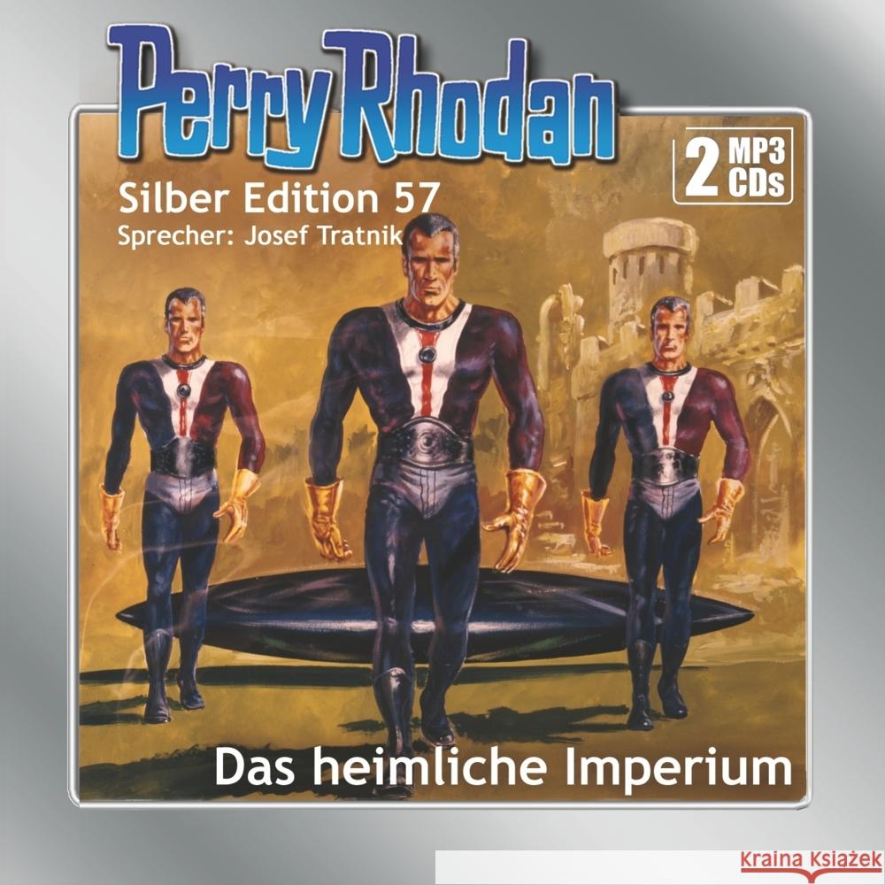 Perry Rhodan Silber Edition (MP3-CDs) 57: Das heimliche Imperium, Audio-CD, MP3 Scheer, K. H., Voltz, William 9783957951915