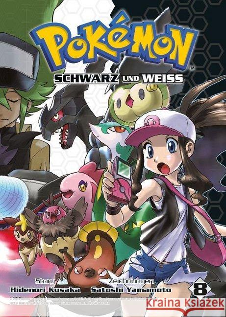 Pokémon Schwarz und Weiss. Bd.8 : Der Manga Kusaka, Hidenori; Yamamoto, Satoshi 9783957982698 Panini Manga und Comic