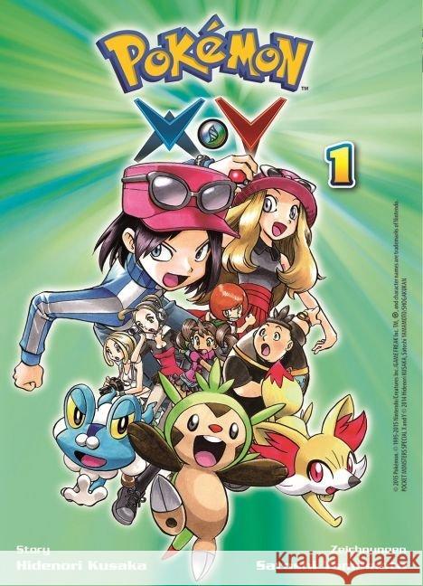 Pokémon X und Y. Bd.1 Kusaka, Hidenori; Yamamoto, Satoshi 9783957982704 Panini Manga und Comic