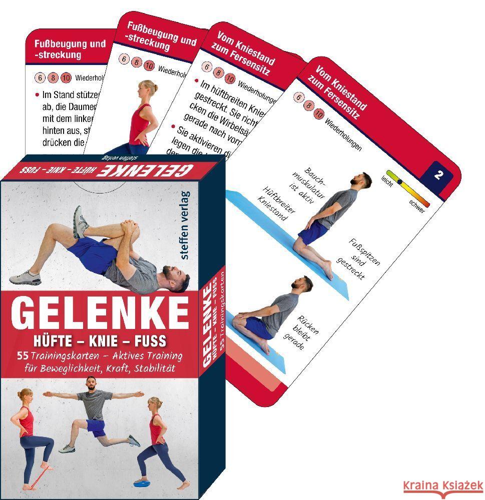 Trainingskarten Gelenke: Hüfte - Knie - Fuß Thomschke, Ronald 9783957991270