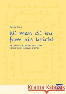 Wi man di ku fom ais kricht Claudia Stock 9783958260542 Wurzburg University Press