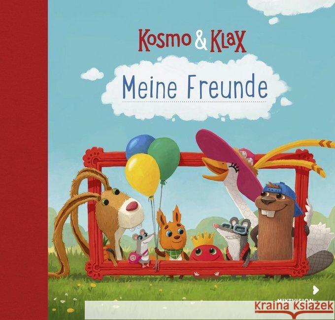 Kosmo & Klax. Meine Freunde : Mit farbigen Seiten zum Ausmalen Becker, Timo 9783958541108