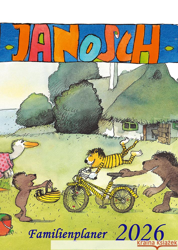 Janosch Familienplaner 2026 Janosch 9783958780583