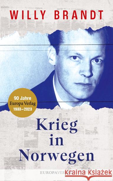 Krieg in Norwegen Brandt, Willy 9783958906211 Europa Verlag München