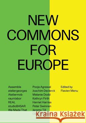 New Commons for Europe  9783959052061 Spector Books