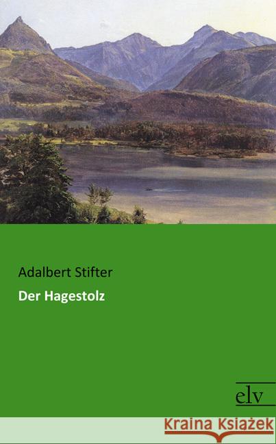 Der Hagestolz Stifter, Adalbert 9783959091923 Europäischer Literaturverlag