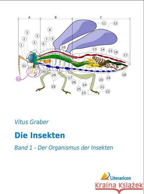 Die Insekten : Band 1 - Der Organismus der Insekten Graber, Vitus 9783959130769