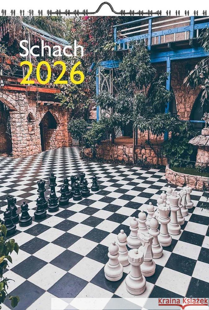 Wandkalender SCHACH 2026 A3 Ullrich, Robert 9783959202336
