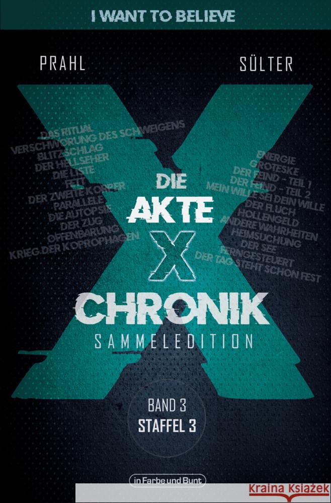 Die Akte X-Chronik Sülter, Björn, Prahl, Reinhard 9783959365826