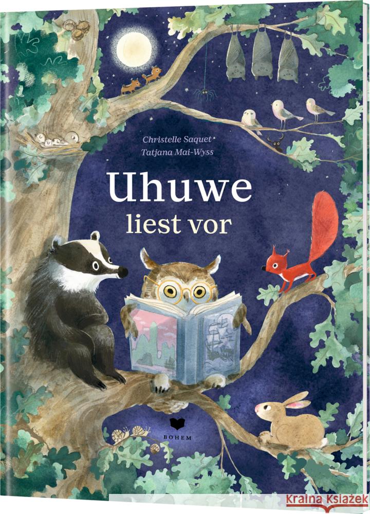 Uhuwe liest vor Saquet, Christelle 9783959392372