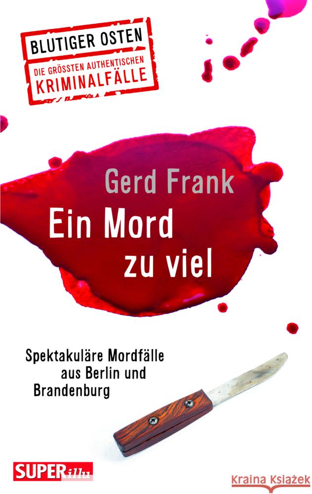 Ein Mord zu viel Frank, Gerd 9783959583541 Bild und Heimat