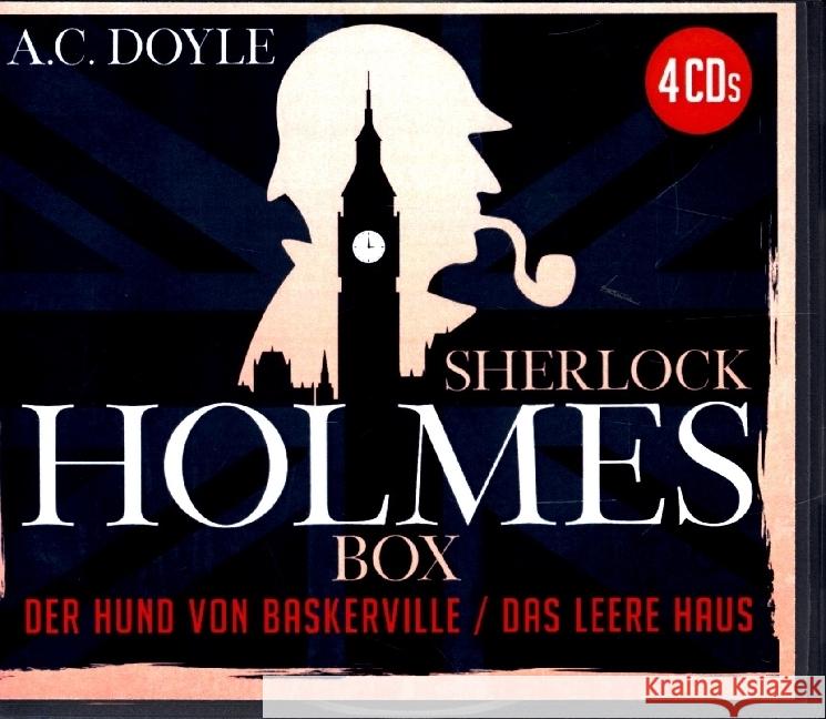 Die Sherlock Holmes Box, 4 Audio-CD Doyle, A. C. 9783959953160 ZYX Music