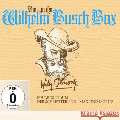 Die große Wilhelm Busch Box, 5 Audio-CD Busch, Wilhelm 9783959953429 ZYX Music