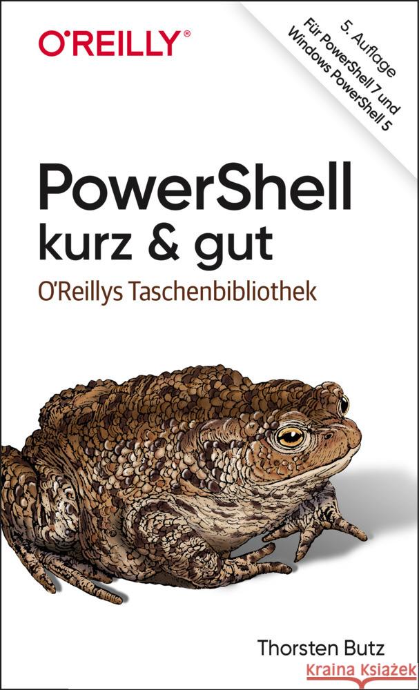PowerShell - kurz & gut Butz, Thorsten 9783960091455