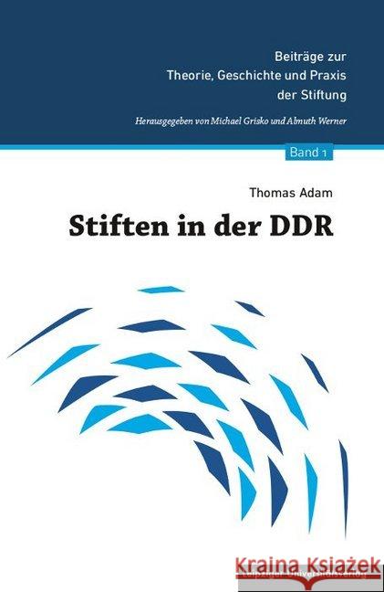 Stiften in der DDR Thomas, Adam 9783960231523