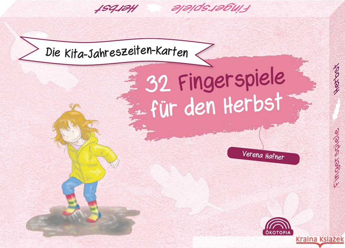 Die Kita-Jahreszeiten-Karten: 32 Fingerspiele für den Herbst Hafner, Verena 9783960462767 Klett Kita