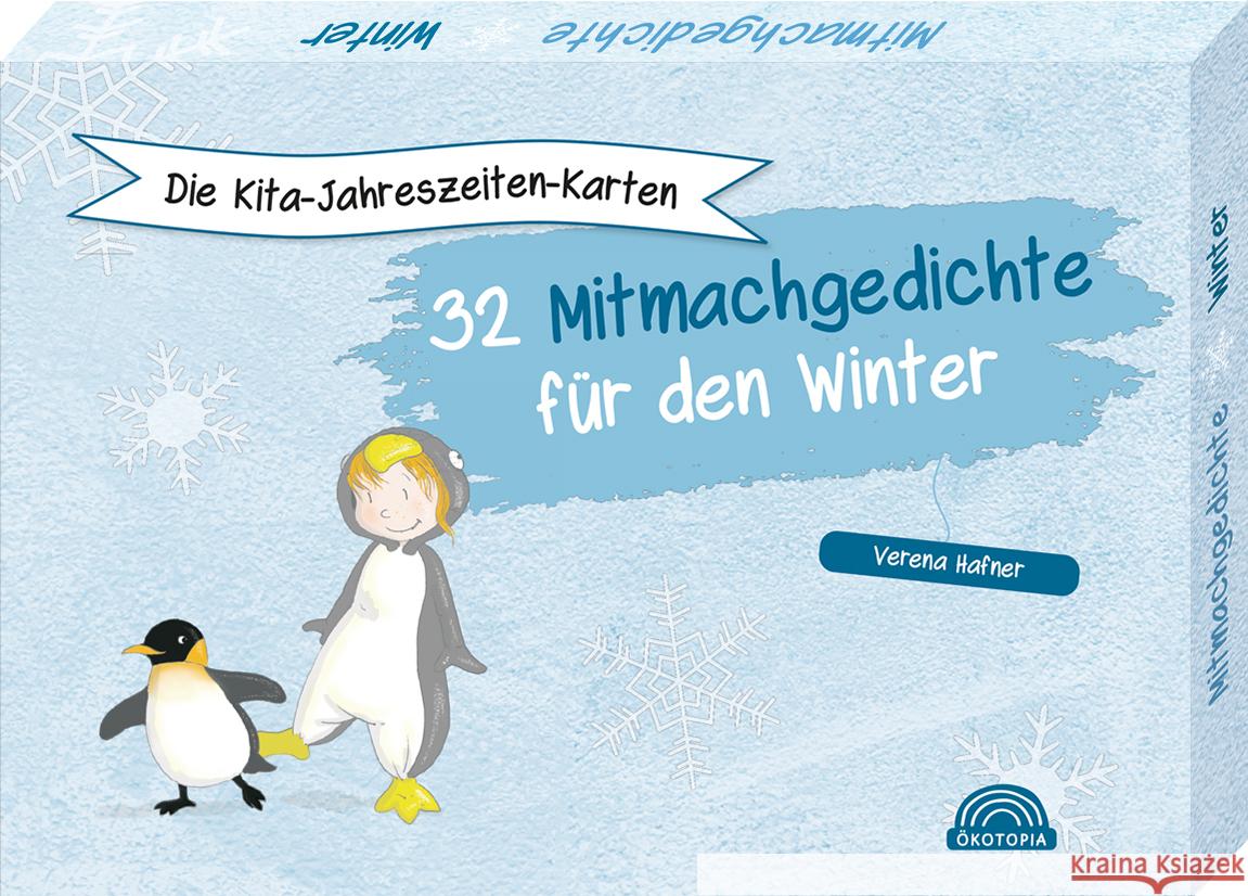 Die Kita-Jahreszeiten-Karten: 32 Mitmachgedichte für den Winter Hafner, Verena 9783960462774 Klett Kita