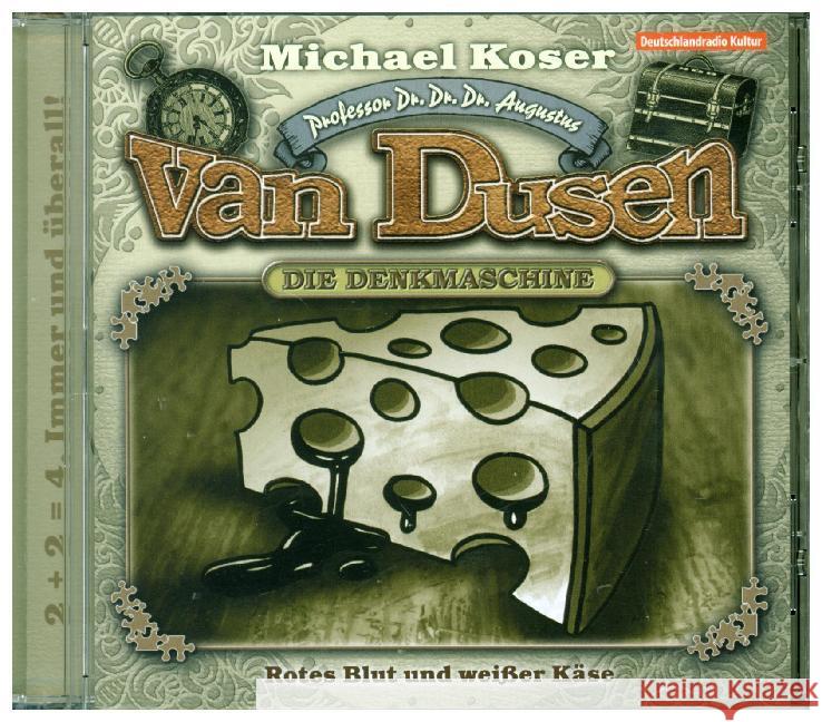 Professor van Dusen - Rotes Blut und weißer Käse, 1 Audio-CD Koser, Michael 9783960660750 Winterzeit