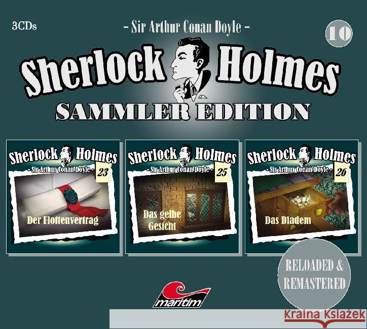 Sherlock Holmes Sammler Edition. Folge.10, 3 Audio-CD Doyle, Arthur C. 9783960661610 Winterzeit