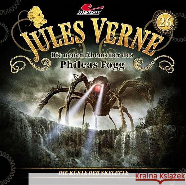 Die neuen Abenteuer des Phileas Fogg - Die Küste der Skelette. Tl.26, 1 Audio-CD Verne, Jules 9783960662662 WinterZeit AUDIOBOOKS HS