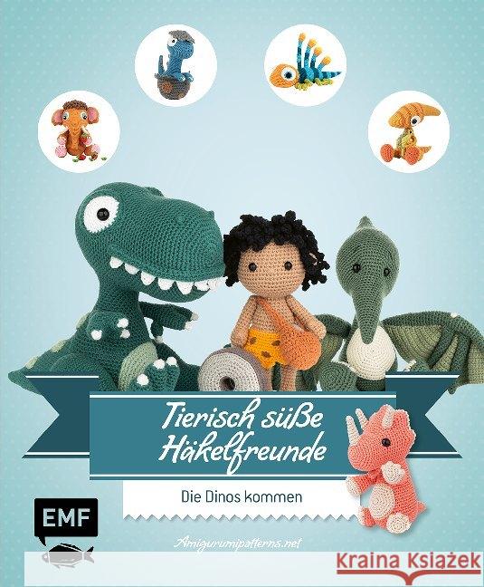 Tierisch süße Häkelfreunde - Die Dinos kommen Amigurumipatterns.net 9783960935957 EMF Edition Michael Fischer