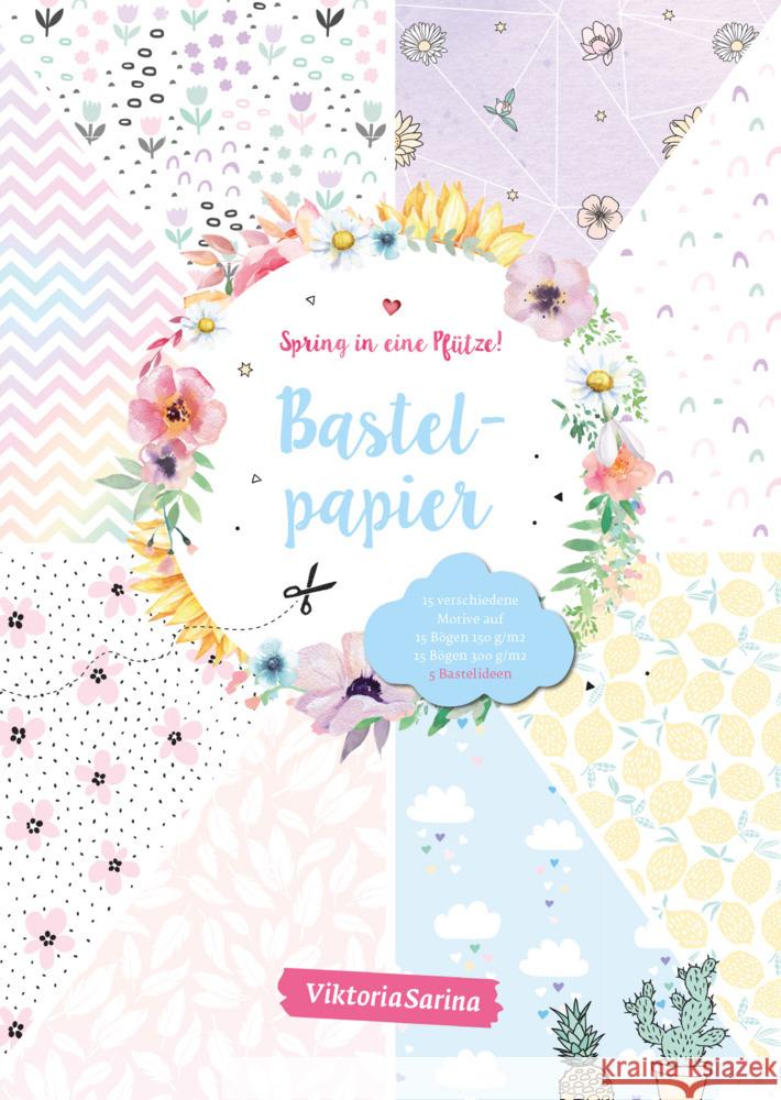 Spring in eine Pfütze! Bastelpapier ViktoriaSarina 9783960961727 CE Community Editions
