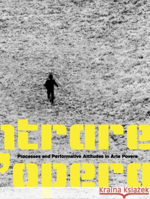 Entrare Nell'opera: Processes and Performative Attitudes in Arte Povera Bätzner, Nike 9783960986768 Verlag der Buchhandlung Walther Konig