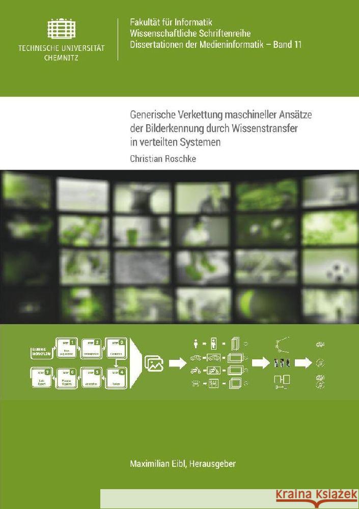 Generische Verkettung maschineller Ansätze der Bilderkennung durch Wissenstransfer in verteilten Systemen Roschke, Christian 9783961001422 Universitätsverlag Chemnitz