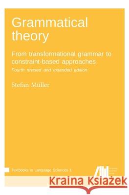 Grammatical theory M 9783961102778 Language Science Press