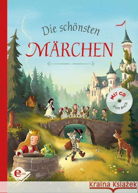 Die schönsten Märchen, m. Audio-CD Grimm, Jacob; Grimm, Wilhelm 9783961290659