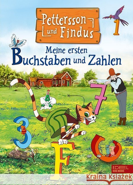 Pettersson und Findus - Meine ersten Buchstaben und Zahlen Nordqvist, Sven 9783961291021 Edel:Kids Books