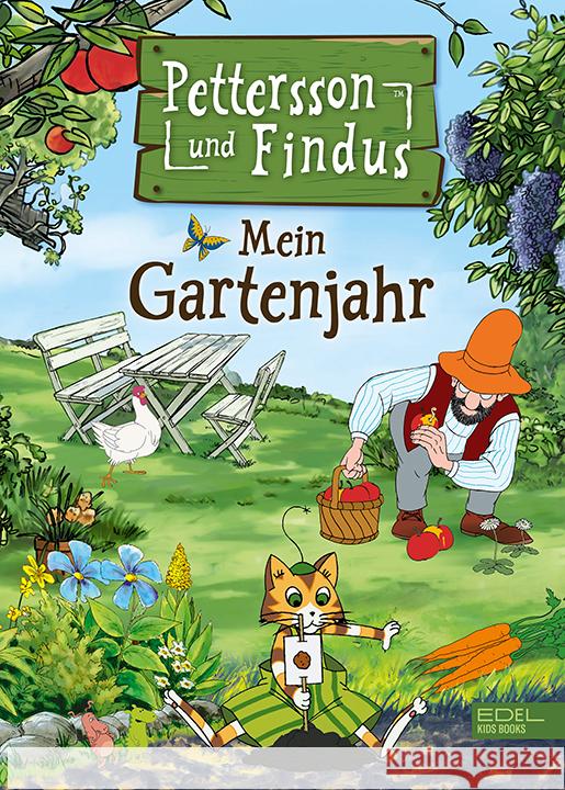 Pettersson und Findus: Mein Gartenjahr Korda, Steffi, Nordqvist, Sven 9783961292493 Edel Kids Books - ein Verlag der Edel Verlags