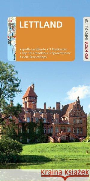 GO VISTA: Reiseführer Lettland, m. 1 Karte : Mit Faltkarte und 3 Postkarten Thauwald, Pia 9783961414420 Vista Point Verlag