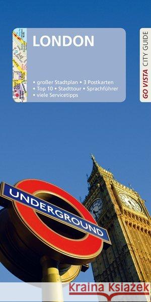 GO VISTA: Reiseführer London : Mit Faltkarte und 3 Postkarten Sparrer, Petra 9783961414802 Vista Point Verlag