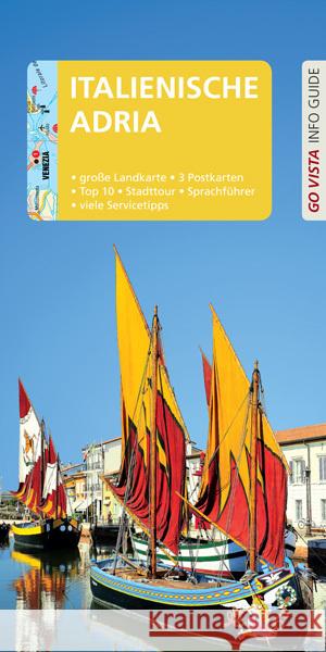 GO VISTA: Reiseführer Italienische Adria, m. 1 Karte Bisping, Stefanie 9783961416776