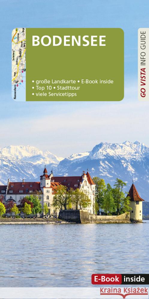 GO VISTA: Reiseführer Bodensee, m. 1 Karte Habitz, Gunnar 9783961417339 Vista Point Verlag