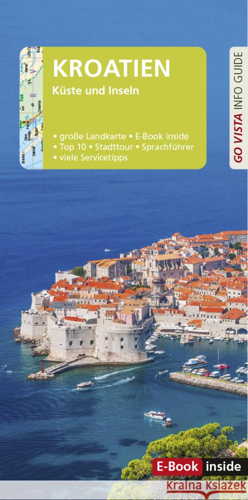 GO VISTA: Reiseführer Kroatien Marr-Bieger, Lore 9783961417384 Vista Point Verlag