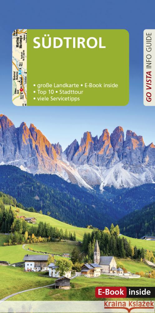 GO VISTA: Reiseführer Südtirol Blisse, Manuela, Lehmann, Uwe 9783961417452 Vista Point Verlag