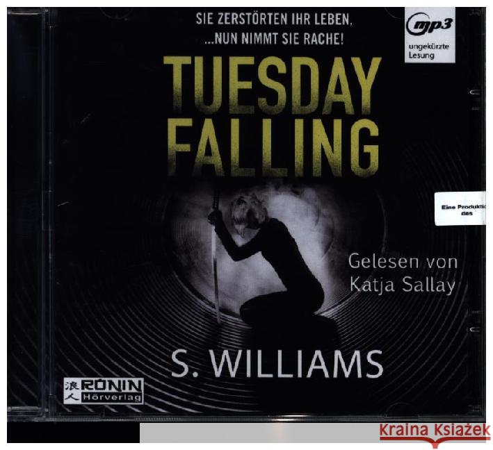 Tuesday falling, 1 MP3-CD : ungekürzte Lesung Williams, Stephen 9783961540822