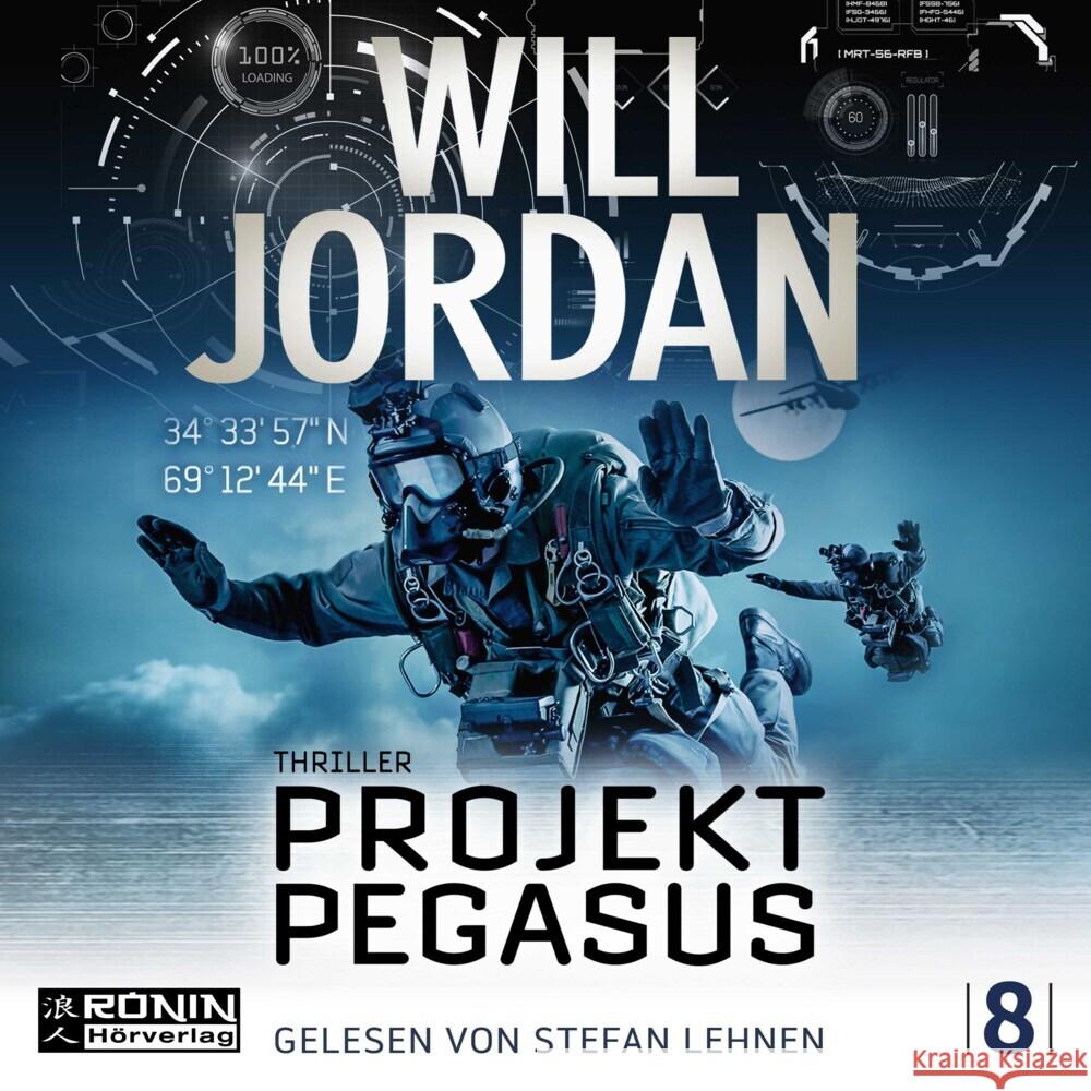 Projekt Pegasus, Audio-CD, MP3 Jordan, Will 9783961542048 Ronin Hörverlag