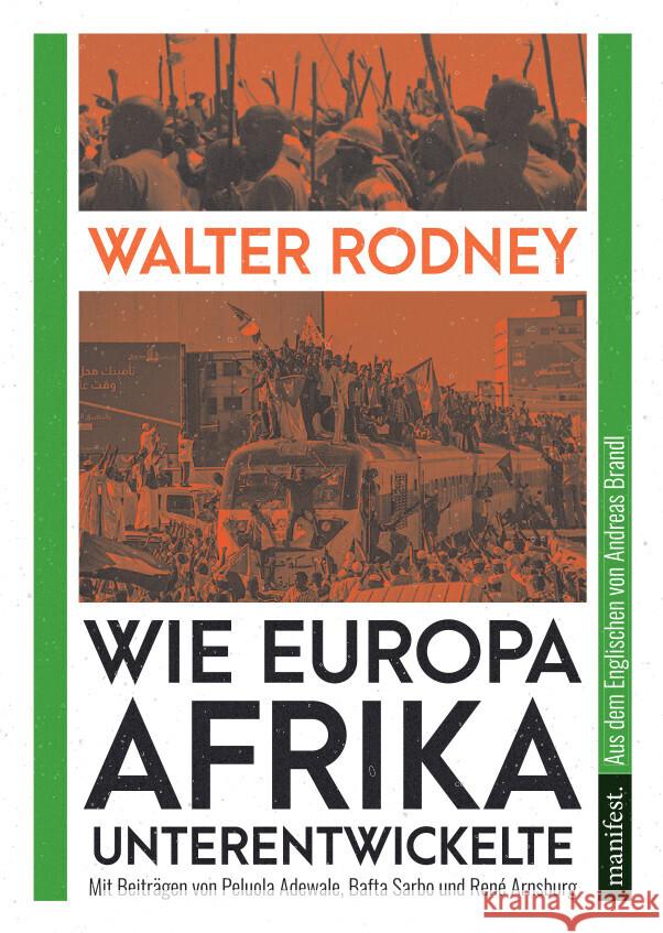 Wie Europa Afrika unterentwickelte Rodney, Walter, Adewale, Peluola 9783961561261