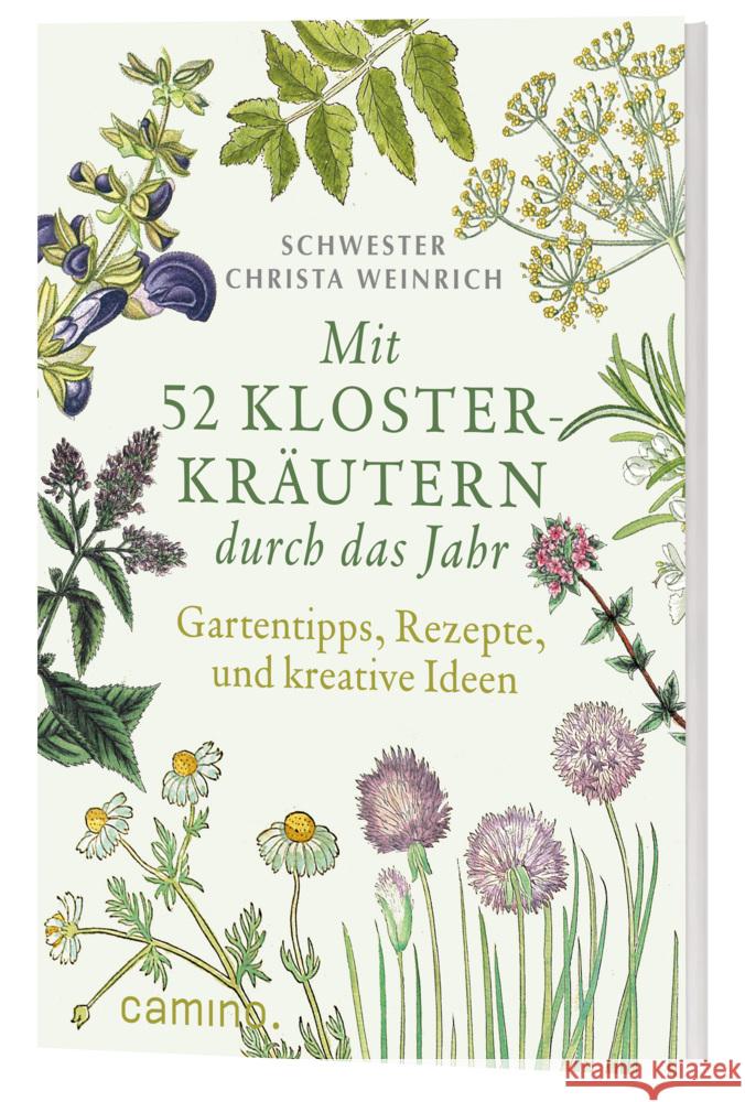 Mit 52 Klosterkräuter durch das Jahr Weinrich, Christa 9783961572007